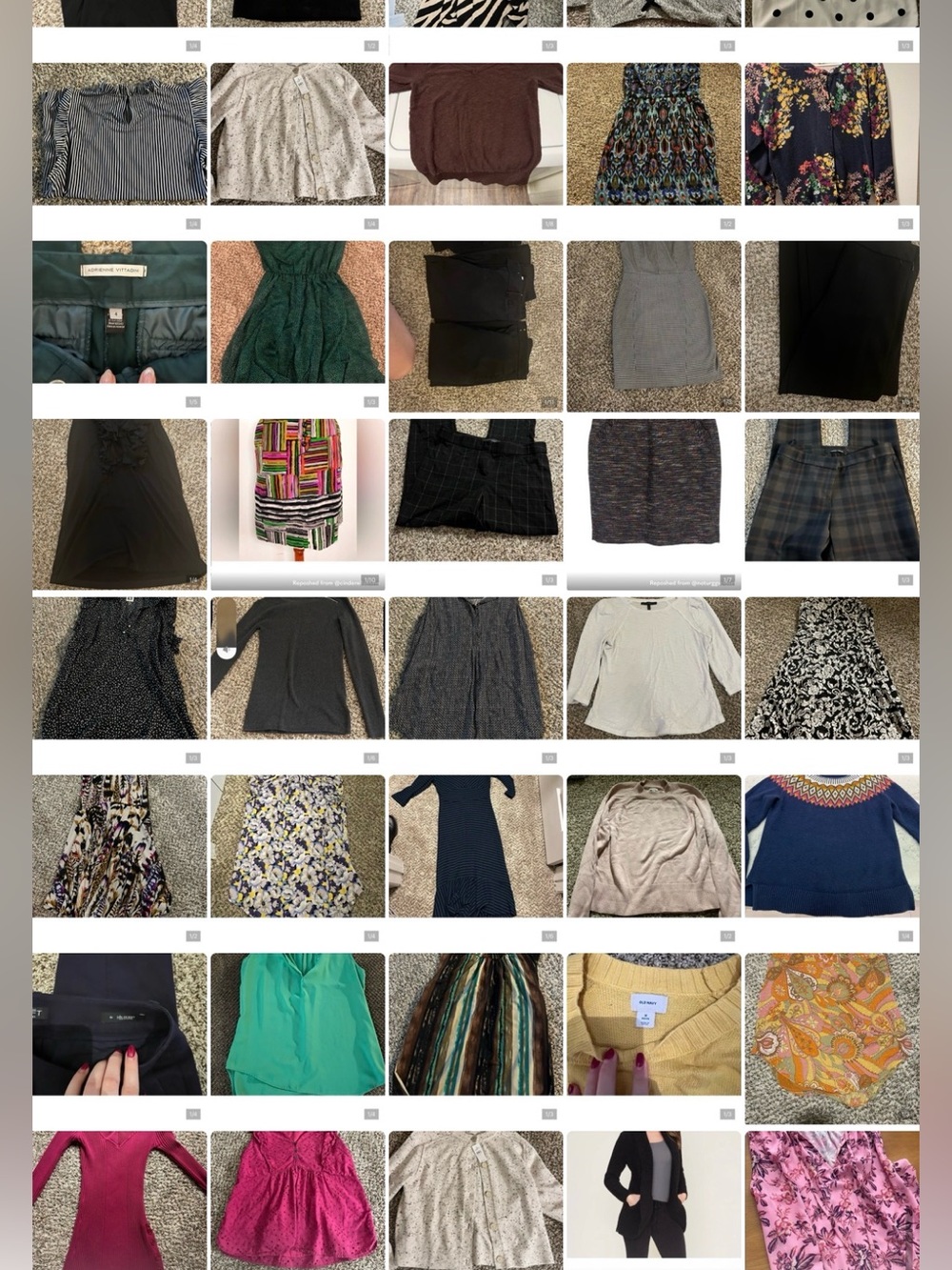 business casual bundle/lot over 50 pieces! Tops/pants/shoes